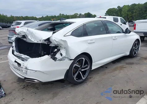 2022 Honda Accord Sport Special Edition из США, поврежденный, VIN 1HGCV1F45NA120278